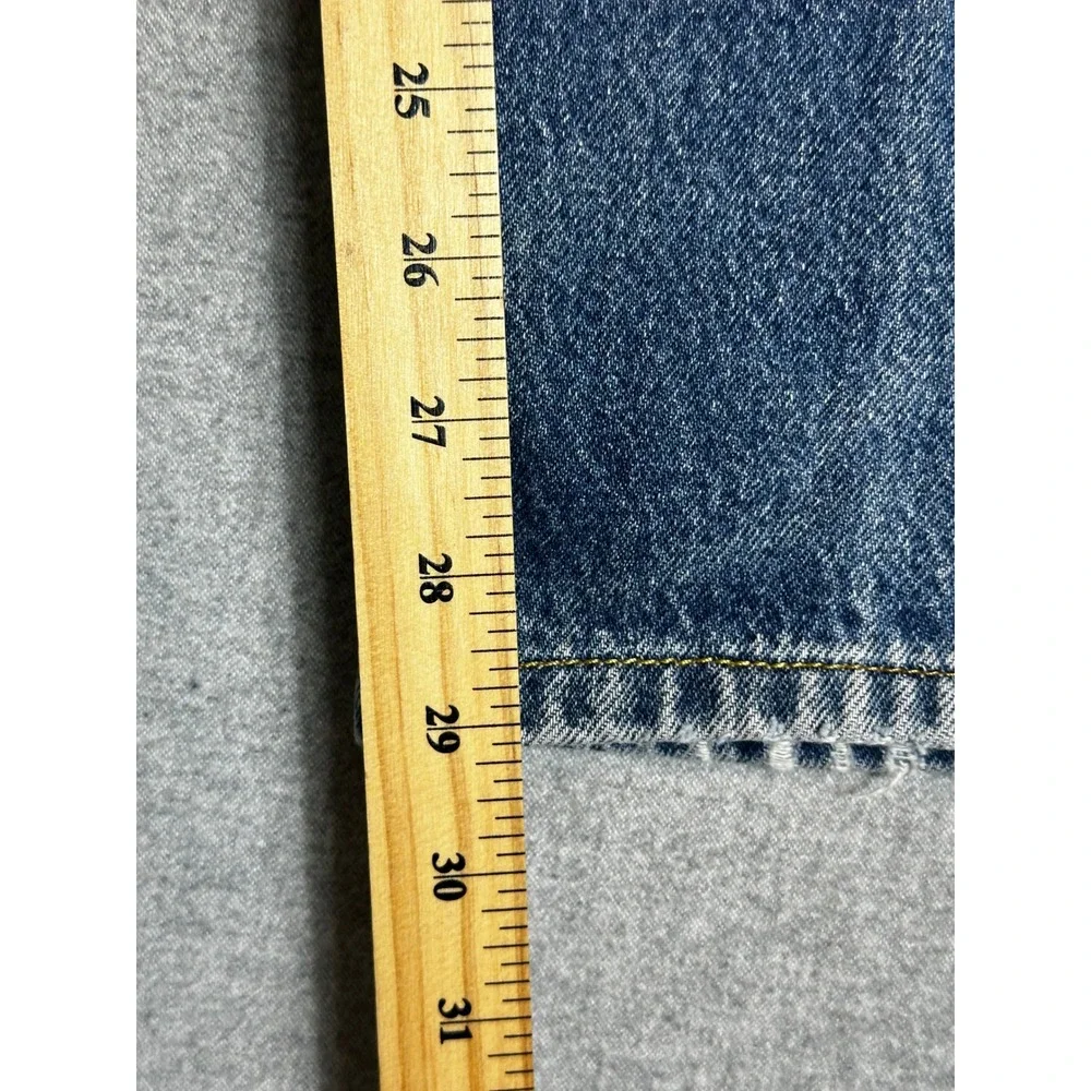 Vintage Levis 505 Jeans 34x32 (meas 32x29) Blue Y2K Great Fade Wallet Honeycomb